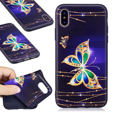 For Apple iPhone X Case For iPhone X Cover Cute Bamboo Panda Flower Phone Case For iPhone X Case Silicone iPhoneX Case Cover 5.8