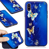 For Apple iPhone X Case For iPhone X Cover Cute Bamboo Panda Flower Phone Case For iPhone X Case Silicone iPhoneX Case Cover 5.8