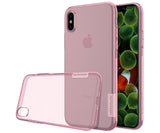 Nillkin Nature Transparent Clear Soft silicon TPU Protector cover for iphone X
