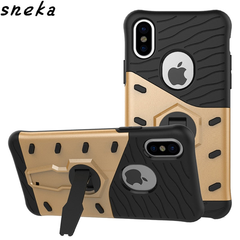 Apple iphone X Case Silicon Cover Rugged Armor Shockproof Hard Case