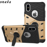 Apple iphone X Case Silicon Cover Rugged Armor Shockproof Hard Case