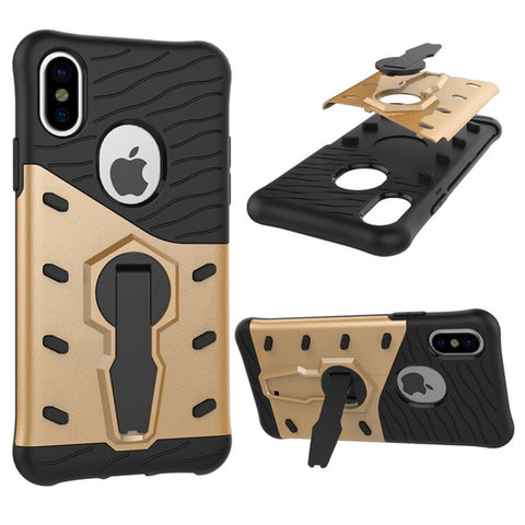 Apple iphone X Case Silicon Cover Rugged Armor Shockproof Hard Case