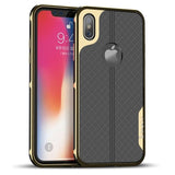 iPhone X Case Original iPaky Brand Armor Electroplated Bumper TPU Hybrid Transparent Shockproof
