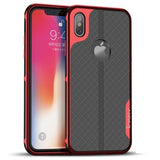 iPhone X Case Original iPaky Brand Armor Electroplated Bumper TPU Hybrid Transparent Shockproof