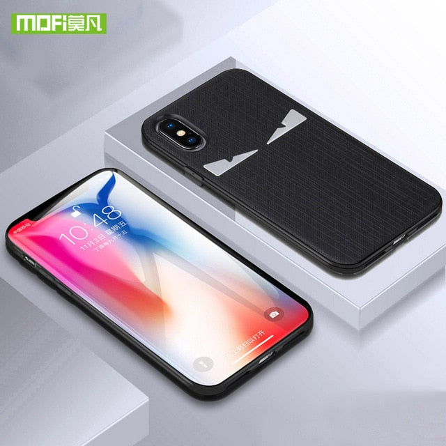 Fashion Case For iPhone X Case Silicone Cover Original MOFI For iPhone X 10 Luxury Silm Protection