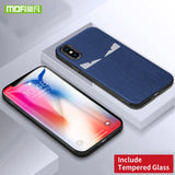 Fashion Case For iPhone X Case Silicone Cover Original MOFI For iPhone X 10 Luxury Silm Protection