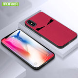 Fashion Case For iPhone X Case Silicone Cover Original MOFI For iPhone X 10 Luxury Silm Protection