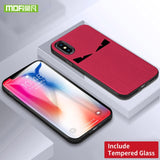 Fashion Case For iPhone X Case Silicone Cover Original MOFI For iPhone X 10 Luxury Silm Protection