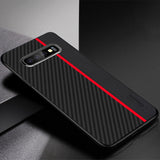 For Samsung S10 Case Original CENMASO Fiber Protection Back Cover for Samsung Galaxy S10 Plus Case for Samsung S10e Lite Case
