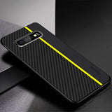 For Samsung S10 Case Original CENMASO Fiber Protection Back Cover for Samsung Galaxy S10 Plus Case for Samsung S10e Lite Case