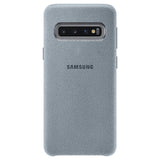 Samsung S10 Case Official Original Genuine Suede Leather Protector Back Case