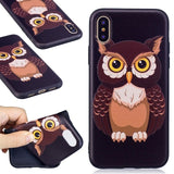 For Apple iPhone X Case For iPhone X Cover Cute Bamboo Panda Flower Phone Case For iPhone X Case Silicone iPhoneX Case Cover 5.8