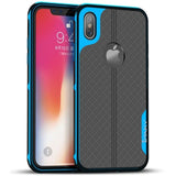 iPhone X Case Original iPaky Brand Armor Electroplated Bumper TPU Hybrid Transparent Shockproof