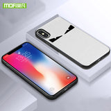 Fashion Case For iPhone X Case Silicone Cover Original MOFI For iPhone X 10 Luxury Silm Protection