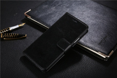 iPhone X Case Luxury Wallet PU Leather Stand Cover